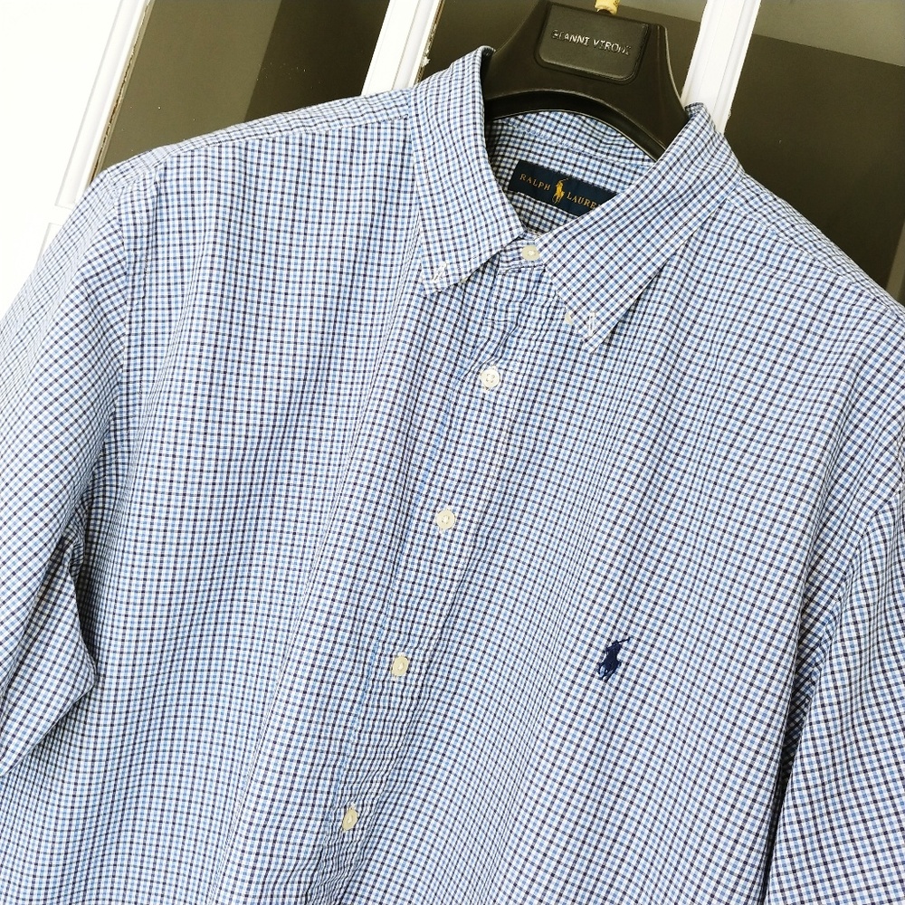 Ralph Lauren 2XB Mens Shirt Short Sleeve